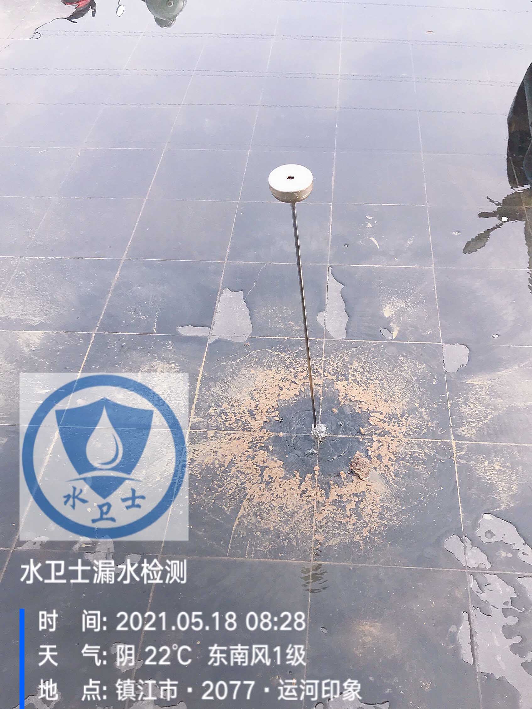 鎮江管道漏水檢測案例