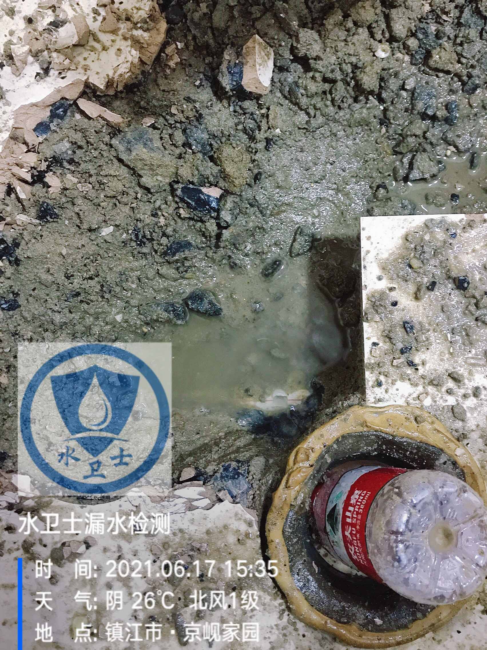 鎮江水管漏水檢測案例