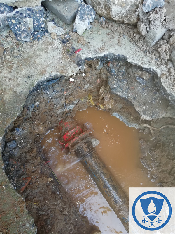 鎮(zhèn)江大港水管查漏案例