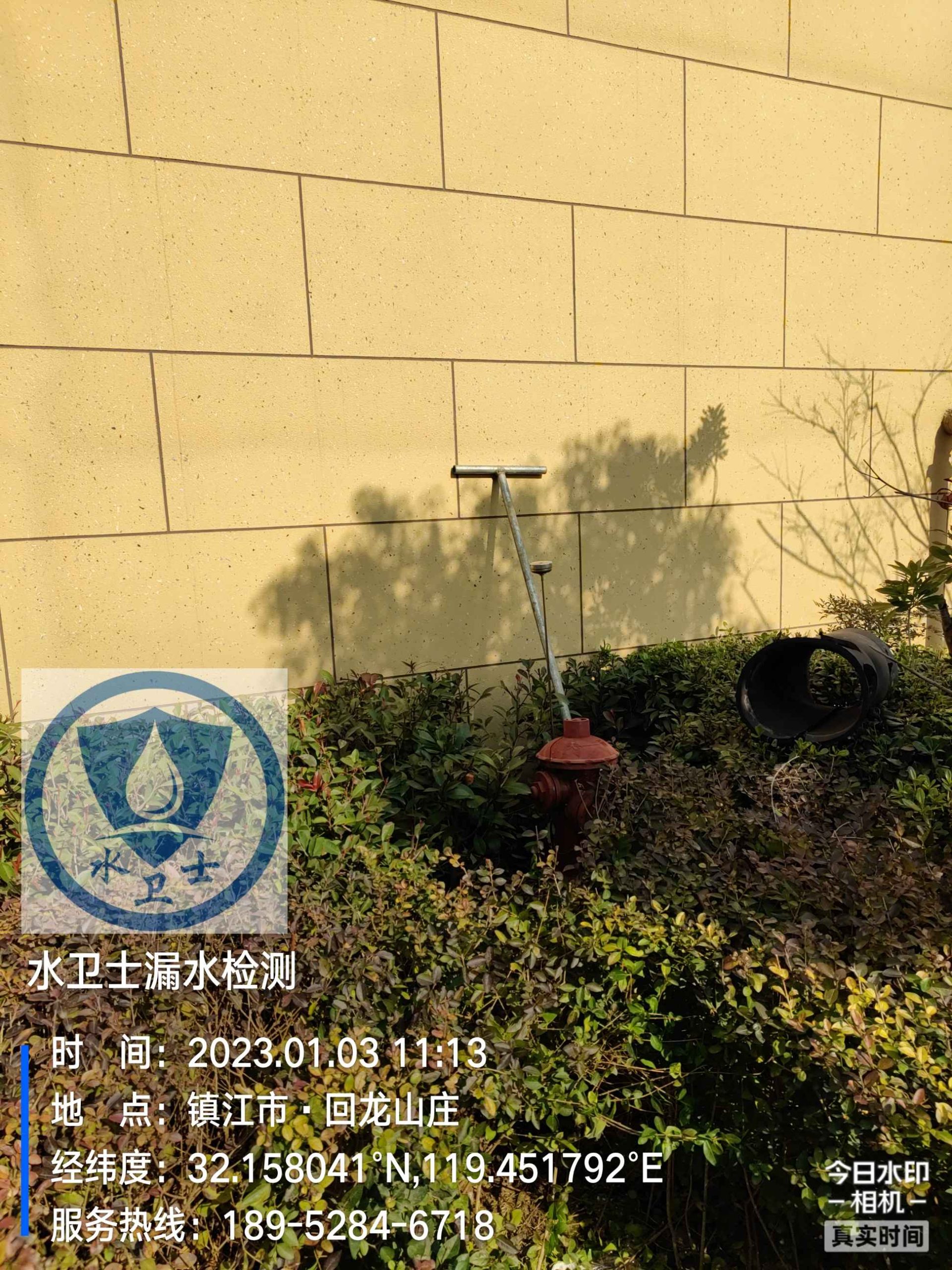 鎮江消防管道漏水檢測案例