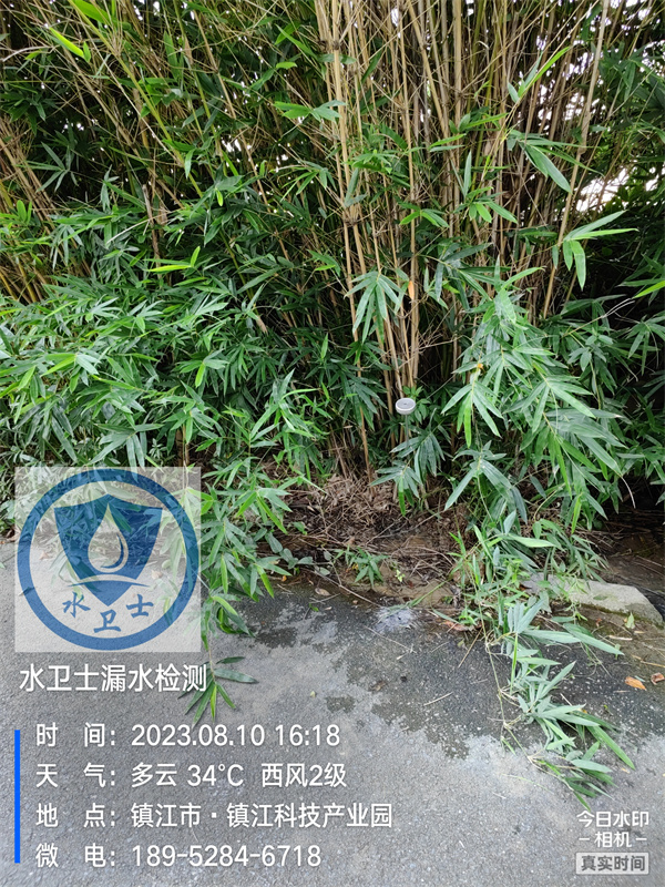 鎮江暗管漏水檢測案例